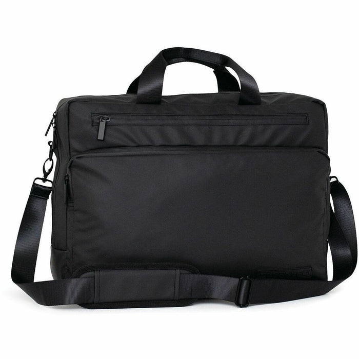 Geocan Carrying Case (Briefcase) for 15.6" Notebook - Black - Shoulder Strap - 12.20" (310 mm) Height x 16.54" (420 mm) Width x 5.51" (140 mm) Depth