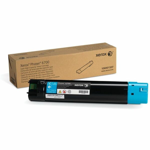 Xerox Original High Yield Laser Toner Cartridge - Cyan - 1 Each
