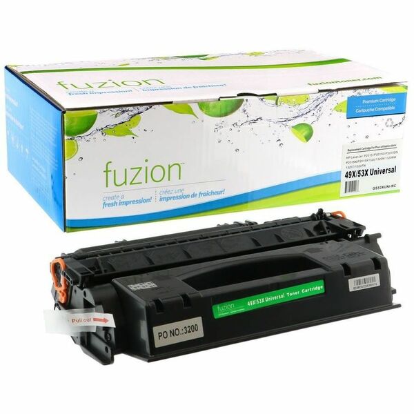 fuzion Laser Toner Cartridge - Alternative for HP 53XUNI - Black Pack - 7000 Pages