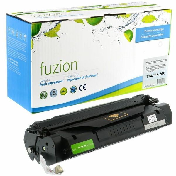 fuzion Laser Toner Cartridge 13X, 15X, 24X - Black - 1 Each - 3500 Pages