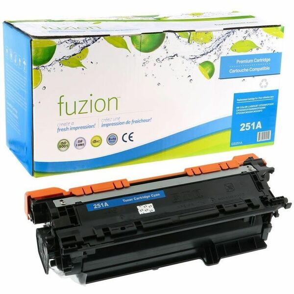 fuzion Laser Toner Cartridge 251A - Cyan - 1 Each - 7000