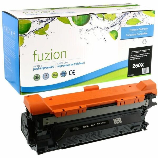 fuzion High Yield Laser Toner Cartridge 260X - Black Pack - 17000 Pages