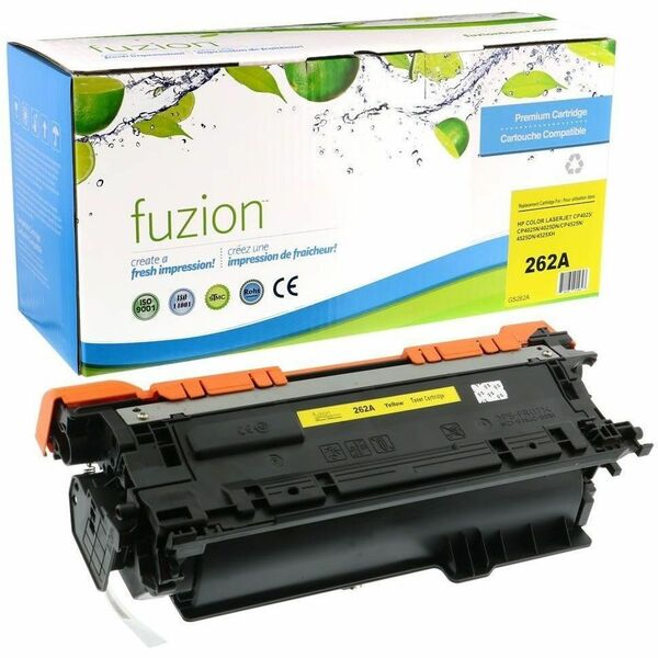 fuzion Laser Toner Cartridge 262A - Yellow - 1 Each - 11000 Pages