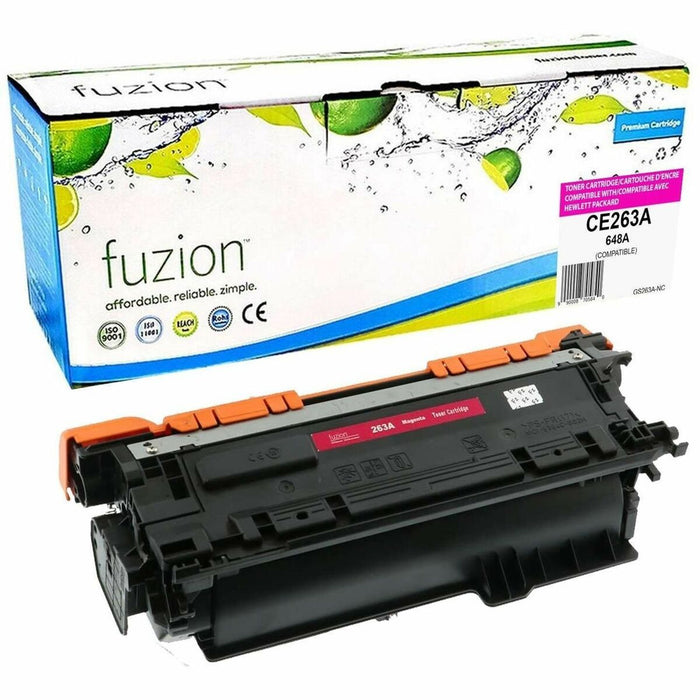 fuzion Compatible Toner for HP CE263A (648A) - Magenta - Yield: 11000
