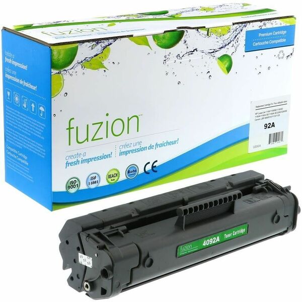 fuzion Laser Toner Cartridge 92A (C4092A) - Black - 1 Each - 2500 Pages