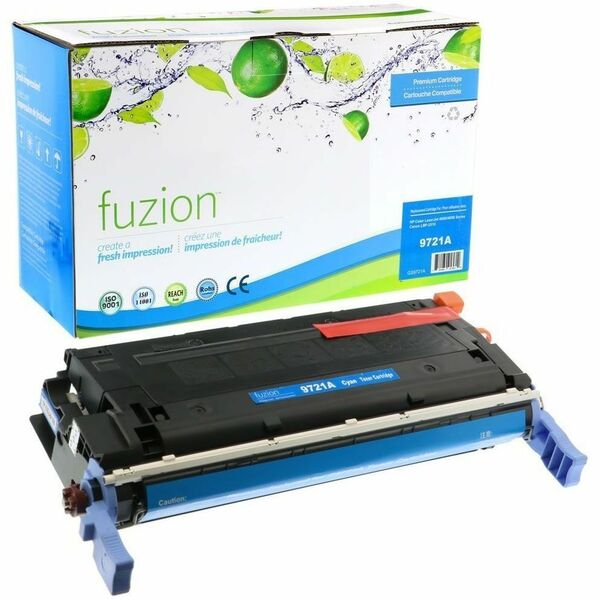 fuzion Original Laser Toner Cartridge 9721A - Cyan - 1 Each - 8000 Pages