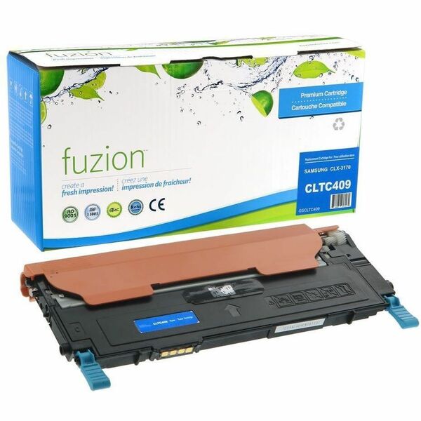 fuzion Laser Toner Cartridge CLTC409 - Cyan Pack - 1500 Pages