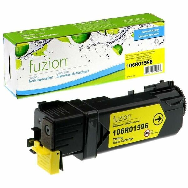 fuzion Compatible Toner for Xerox 106R01596 - Yellow - Yield: 2500
