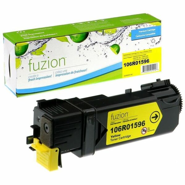 fuzion High Yield Laser Toner Cartridge (X6500Y) - Yellow Pack - 2500 Pages