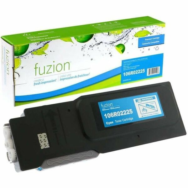 fuzion Compatible Toner for Xerox 106R02225 - Cyan - Yield: 6000