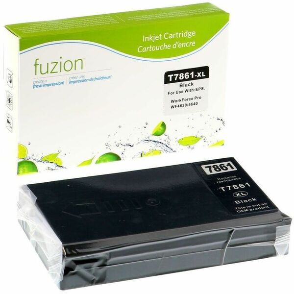 fuzion Inkjet Ink Cartridge - Alternative for Epson (T786XL120) - Black Pack - 2600 Pages