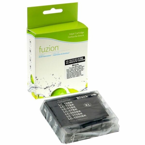 fuzion - Alternative for Brother LC51 Compatible Inkjet - Black - 500 Pages