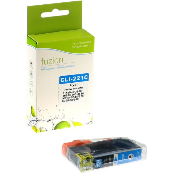 fuzion - Alternative for Canon CLI-221C Compatible Inkjet - Cyan - 400 Pages