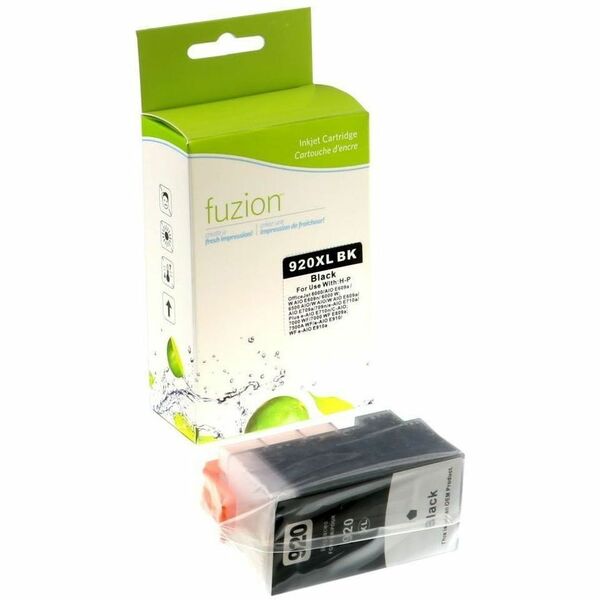 fuzion Inkjet Ink Cartridge 920XL - Black - 1 Each - 1200 Pages