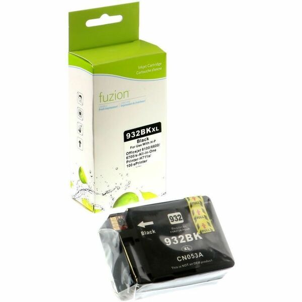 fuzion Inkjet Ink Cartridge 932XL - Black Pack - 1000 Pages