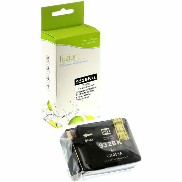 fuzion Inkjet Ink Cartridge - Alternative for HP 932XL - Black Pack - 1000 Pages