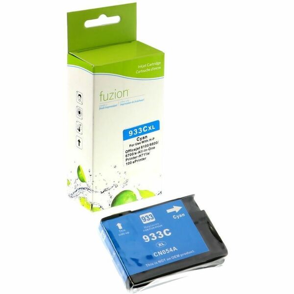 fuzion HP #933XL Compatible Inkjet - Cyan - Yield: 825