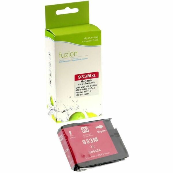fuzion HP #933XL Compatible Inkjet - Magenta - 1 Each
