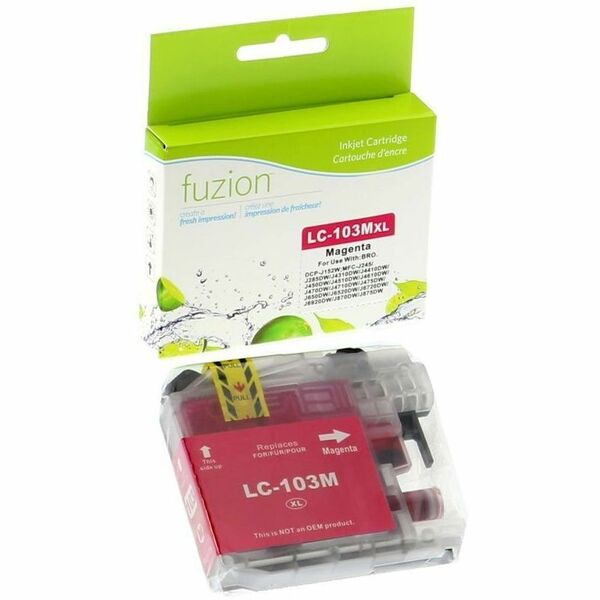 fuzion Compatible Inkjet for Brother LC103 - Magenta - Yield: 600