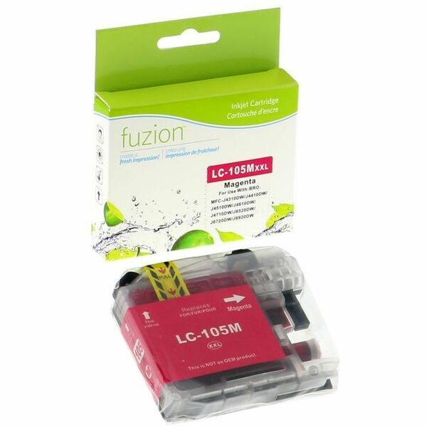fuzion Compatible Inkjet for Brother LC105 - Magenta - Yield: 1200