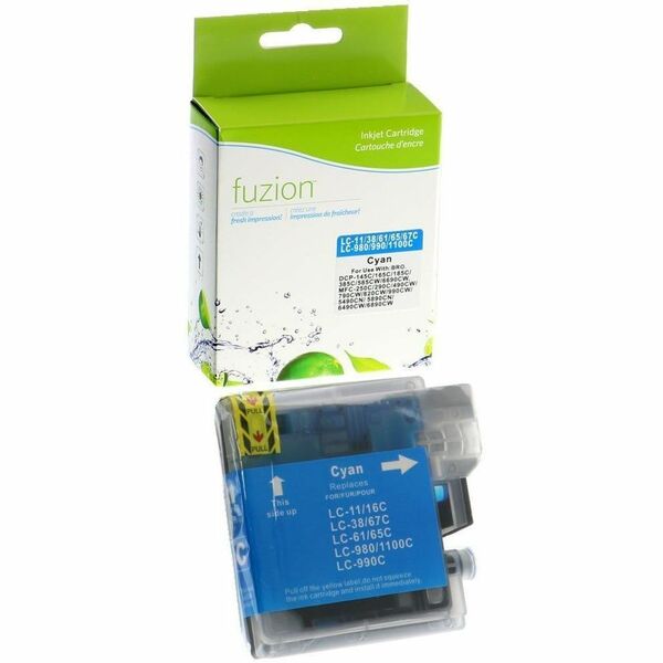 fuzion Compatible Inkjet for Brother LC61 - Cyan - 1 Each