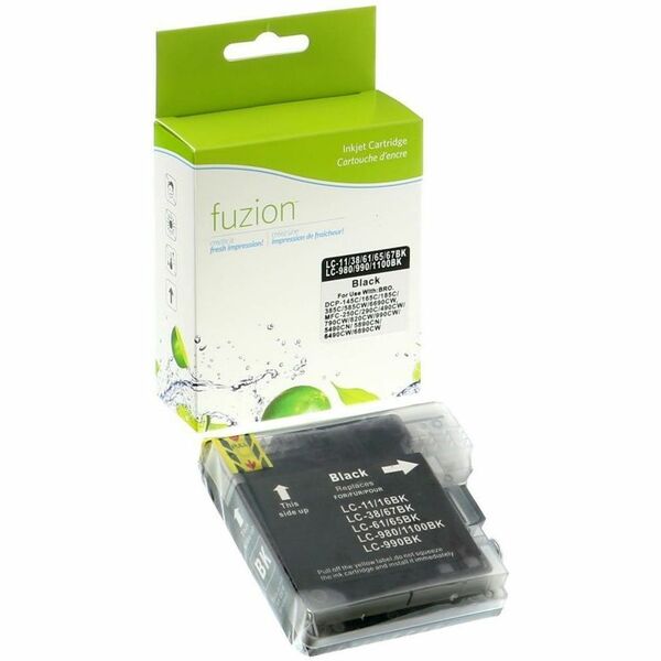 fuzion Compatible Inkjet for Brother LC61 - Black - Yield: 450