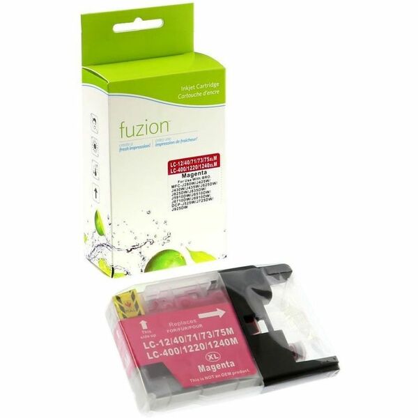 fuzion Compatible HY Inkjet for Brother LC75 - Magenta - Yield: 600