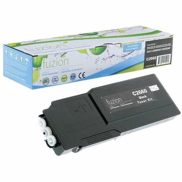 fuzion Laser Toner Cartridge - Alternative for Dell - Black Pack - 6000 Pages