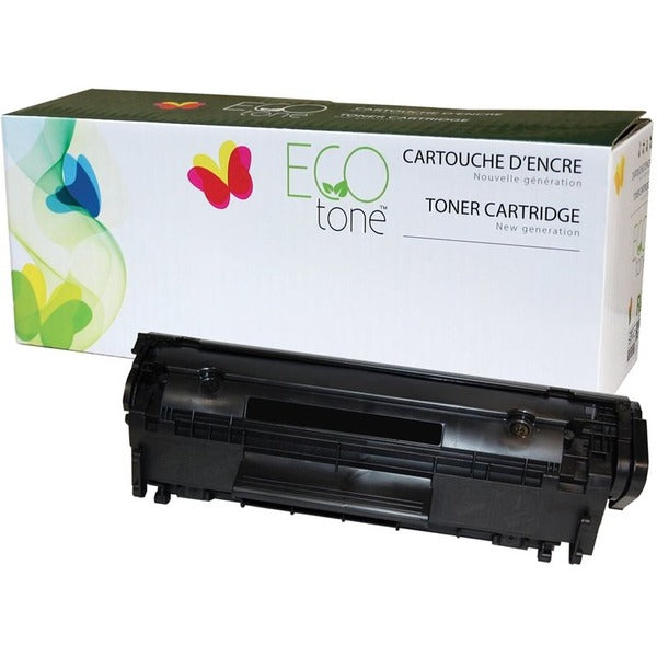 Ecotone Remanufactured MICR Laser Toner Cartridge 2612A, 12A (Q2612A) - Black - 1 Each - 2000 Pages