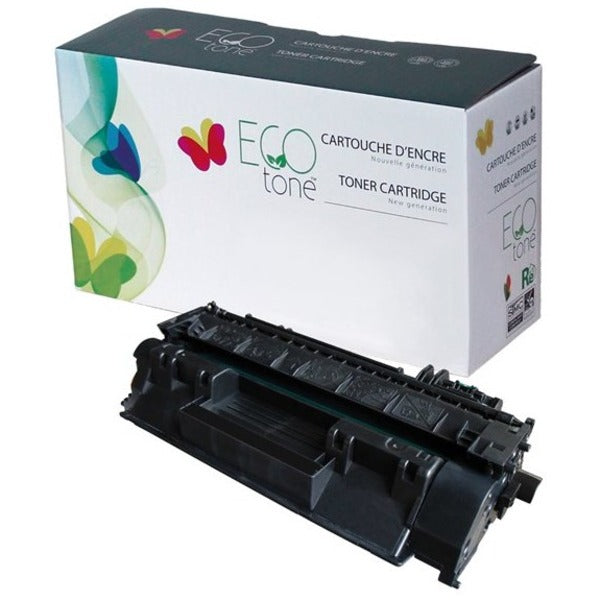 Ecotone Remanufactured MICR Laser Toner Cartridge 505A, 05A (CE505A) - Black Pack - 2300 Pages