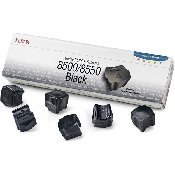 Xerox Original Laser Toner Cartridge - Black - 6 Box - 6000 Pages