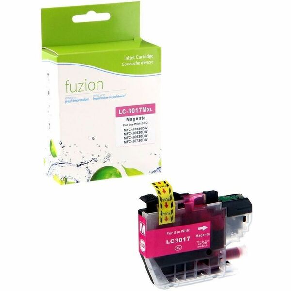 fuzion Inkjet Ink Cartridge (LC3017M) - Magenta Pack - 550 Pages
