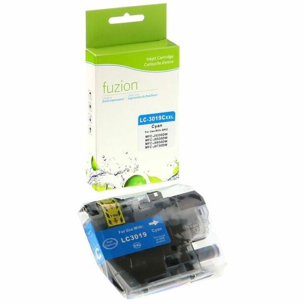 fuzion Inkjet Ink Cartridge (LC3019C) - Cyan Pack - 1500 Pages
