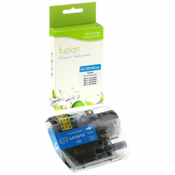 fuzion Compatible Inkjet for Brother LC3019C - Cyan - Yield: 1500