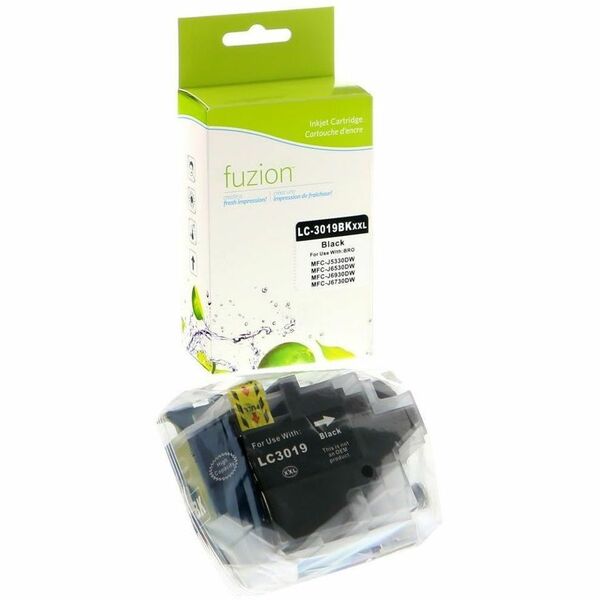 fuzion Inkjet Ink Cartridge (LC3019BK) - Black Pack - 3000 Pages