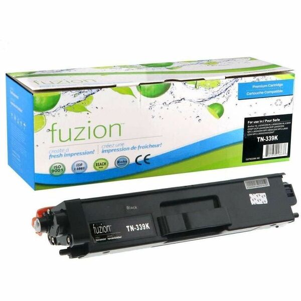 fuzion Compatible Toner High Yield for Brother TN339BK - Black - Yield: 6000