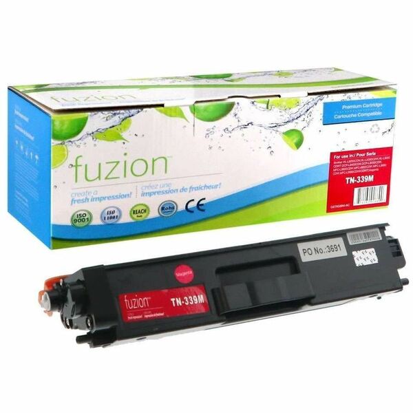 fuzion Compatible Toner High Yield for Brother TN339M - Magenta - Yield: 6000