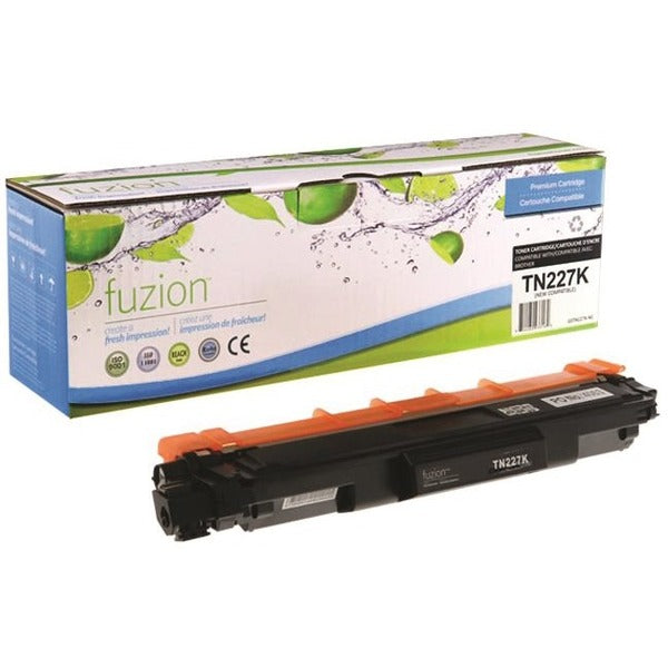 fuzion High Yield Laser Toner Cartridge - Alternative for Brother (TN-227BK) - Black Pack - 3000 Pages