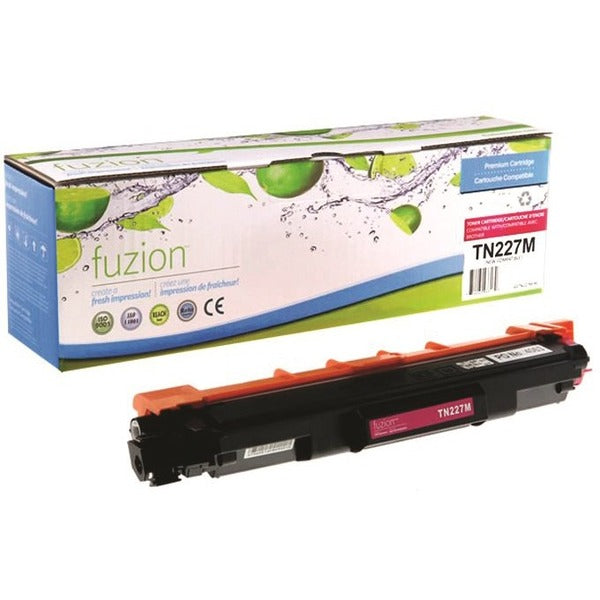 fuzion High Yield Laser Toner Cartridge - Alternative for Brother (TN-227M) - Magenta Pack - 2300 Pages