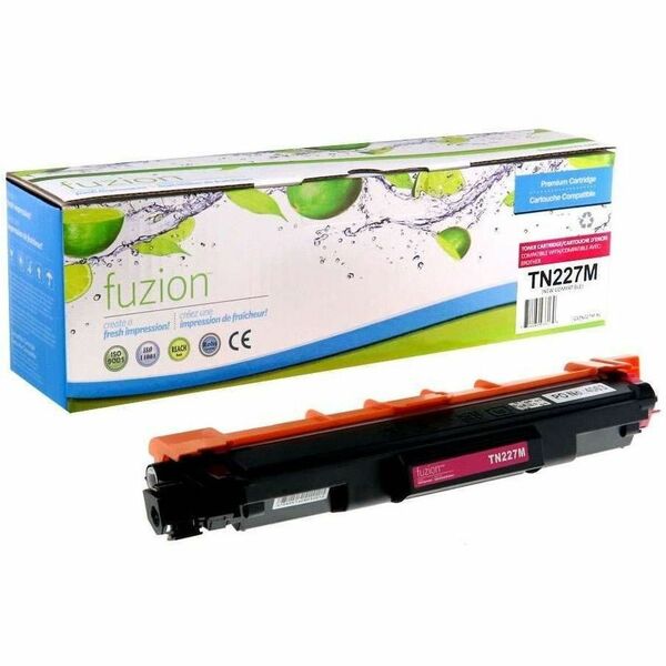 fuzion Compatible Toner High Yield for Brother TN227M - Magenta - 1 Each