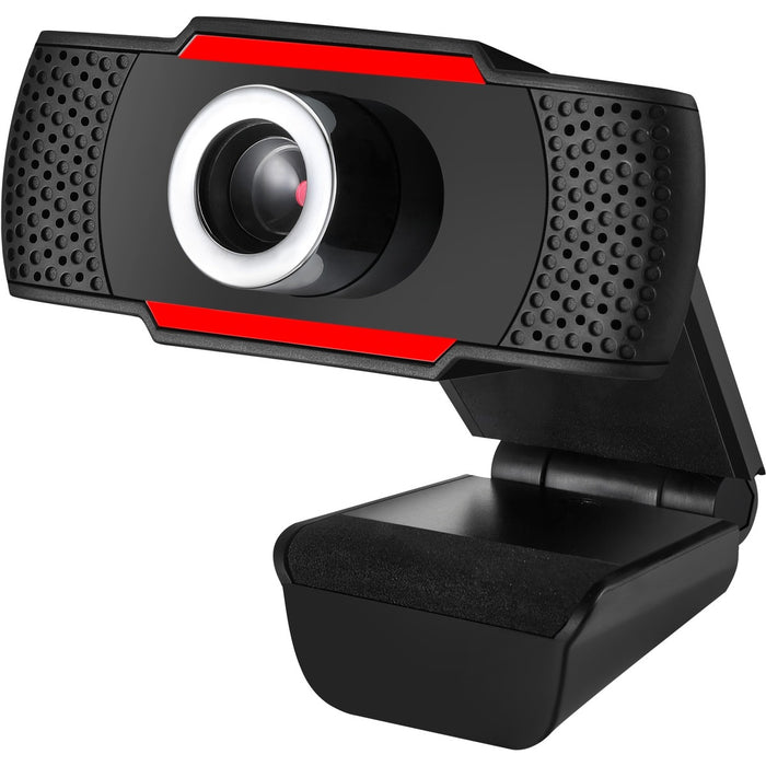 Adesso CyberTrack H3 Webcam - 1.3 Megapixel - 30 fps - USB 2.0 - 1280 x 720 Video - CMOS Sensor - Manual Focus - Microphone - For Computer, Notebook, Smart TV
