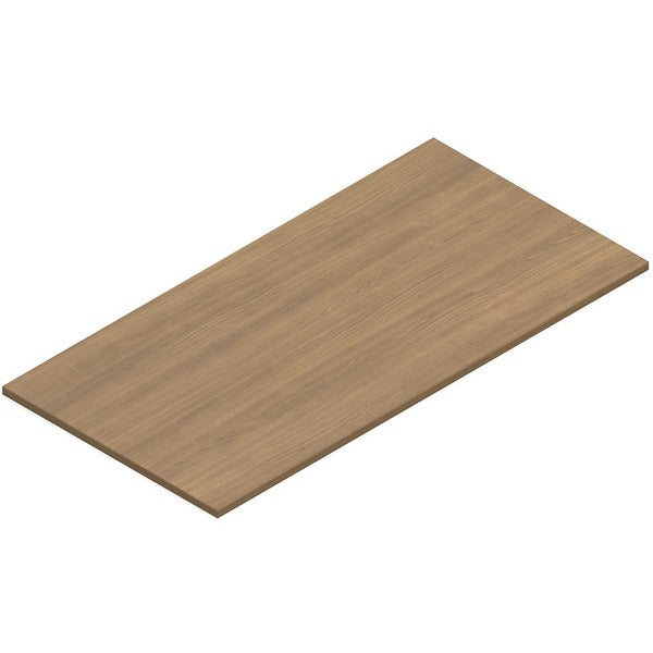 Offices To Go Ionic | 58"W x 29"D Top - 58" x 29"1" Table Top, 0.1" Edge - Material: Particleboard, Thermofused Laminate (TFL), Melamine - Finish: Winter Cherry