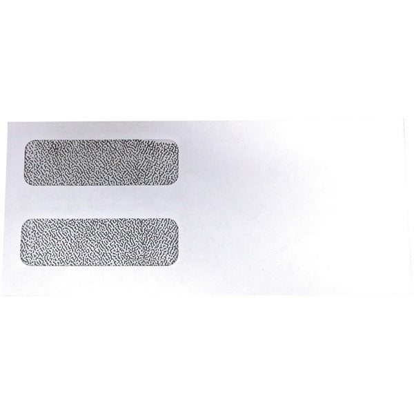 Supremex Double Window Envelopes #9 100/pkg - Double Window - #9 - 4" (101.60 mm) Width x 9" (228.60 mm) Length - 24 lb (10886.22 g) - 100 / Pack