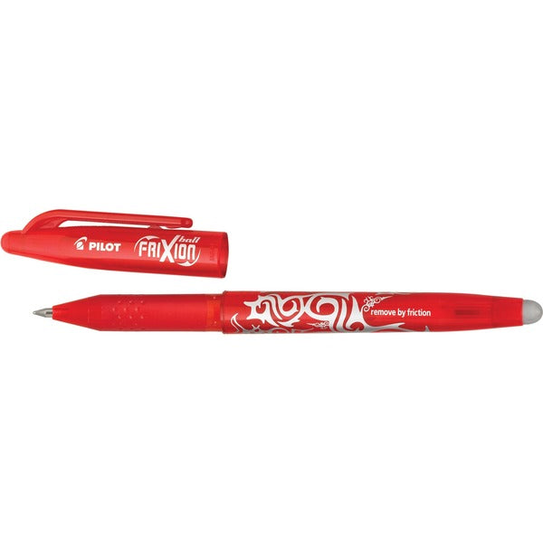 Pilot FriXion Ball Erasable Gel Pen 0.7mm Red - Refillable - Red Ink - Gel-based