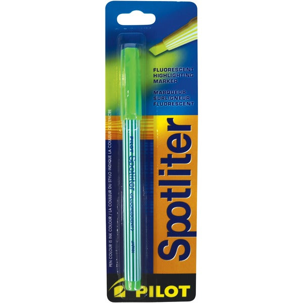 Pilot Spotliter Highlighter Chisel Tip Green - Chisel Marker Point - Green Ink - 1 Each