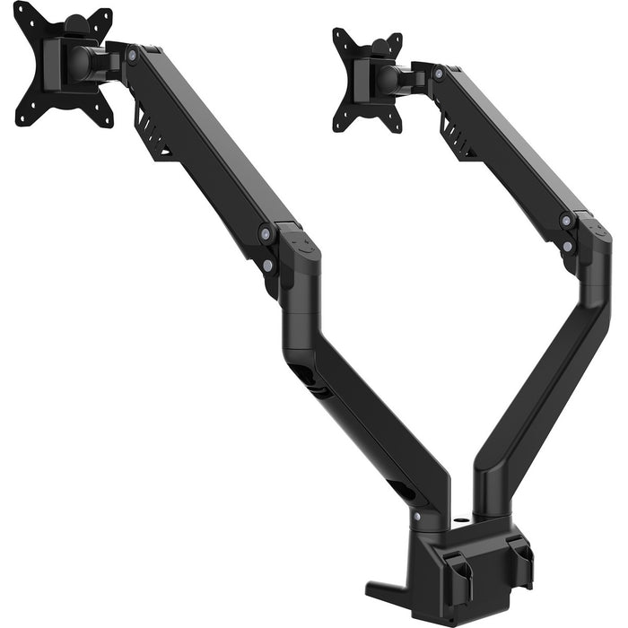 Horizon ActivErgo AEB27HA Mounting Arm for Monitor - Black - Landscape/Portrait - 2 Display(s) Supported - 30" Screen Support - 19.80 lb (8981.13 g) Load Capacity - 75 x 75, 100 x 100 - VESA Mount Compatible - Steel