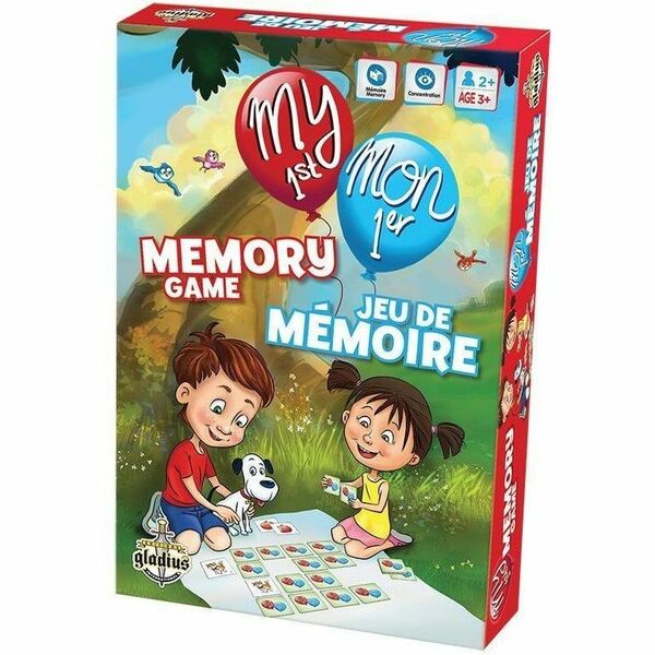 Editions Gladius Memory Game My 1st - 1 Each
