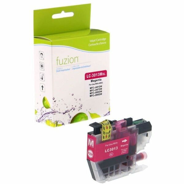 fuzion Compatible Inkjet for Brother LC3013M - Magenta - Yield: 400