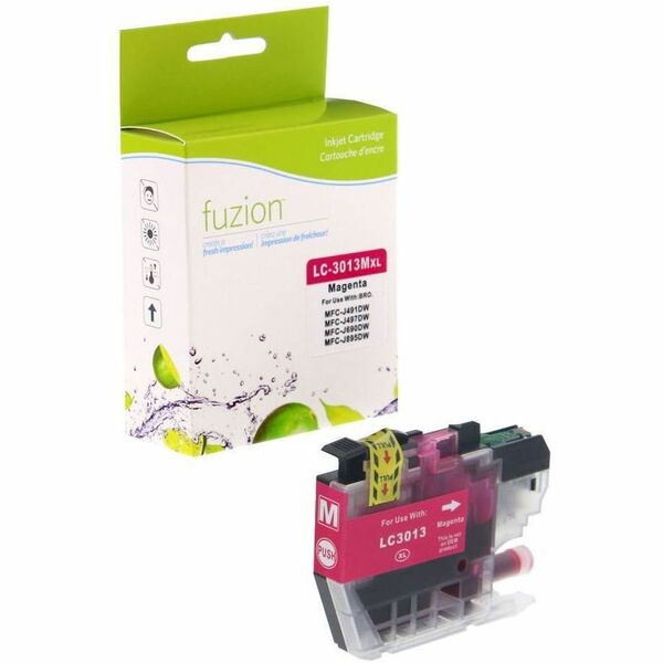 fuzion Inkjet Ink Cartridge LC3013M, LC30313M - Magenta - 1 / Each - 400 Pages