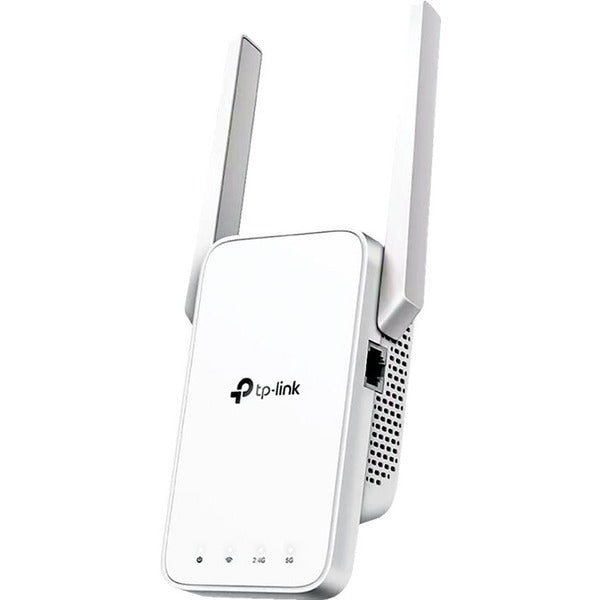 TP-Link RE215 Dual Band IEEE 802.11 a/b/g/n/ac 733 Mbit/s Wireless Range Extender - 2.40 GHz, 5 GHz - 2 x External Antenna(s) - External - MIMO Technology - 1 x Network (RJ-45) - Fast Ethernet - 9.50 W - Portable